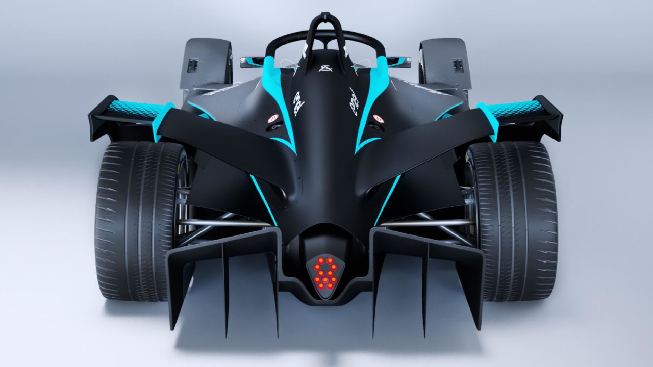 The Gen2's V-shaped rear wing reduces drag.