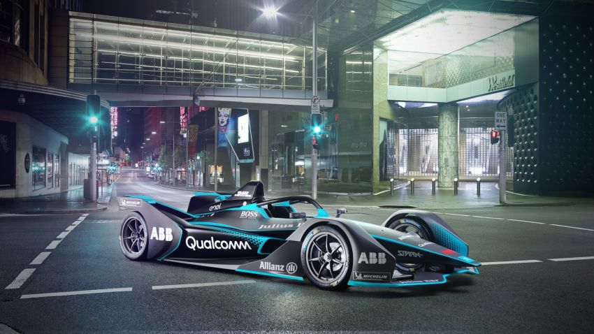 formula e new car gen2 photoshop sydney eprix