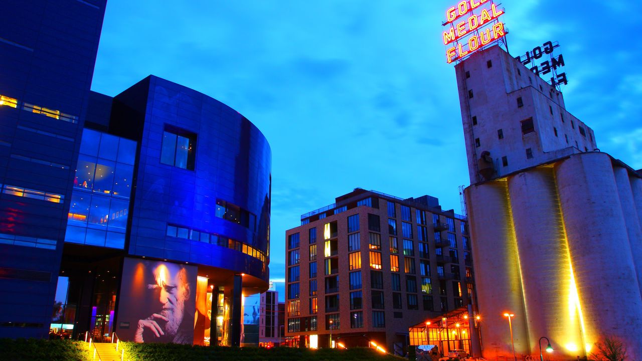 The renowned Guthrie Theater is an architectural landmark and a first-class performance venue.