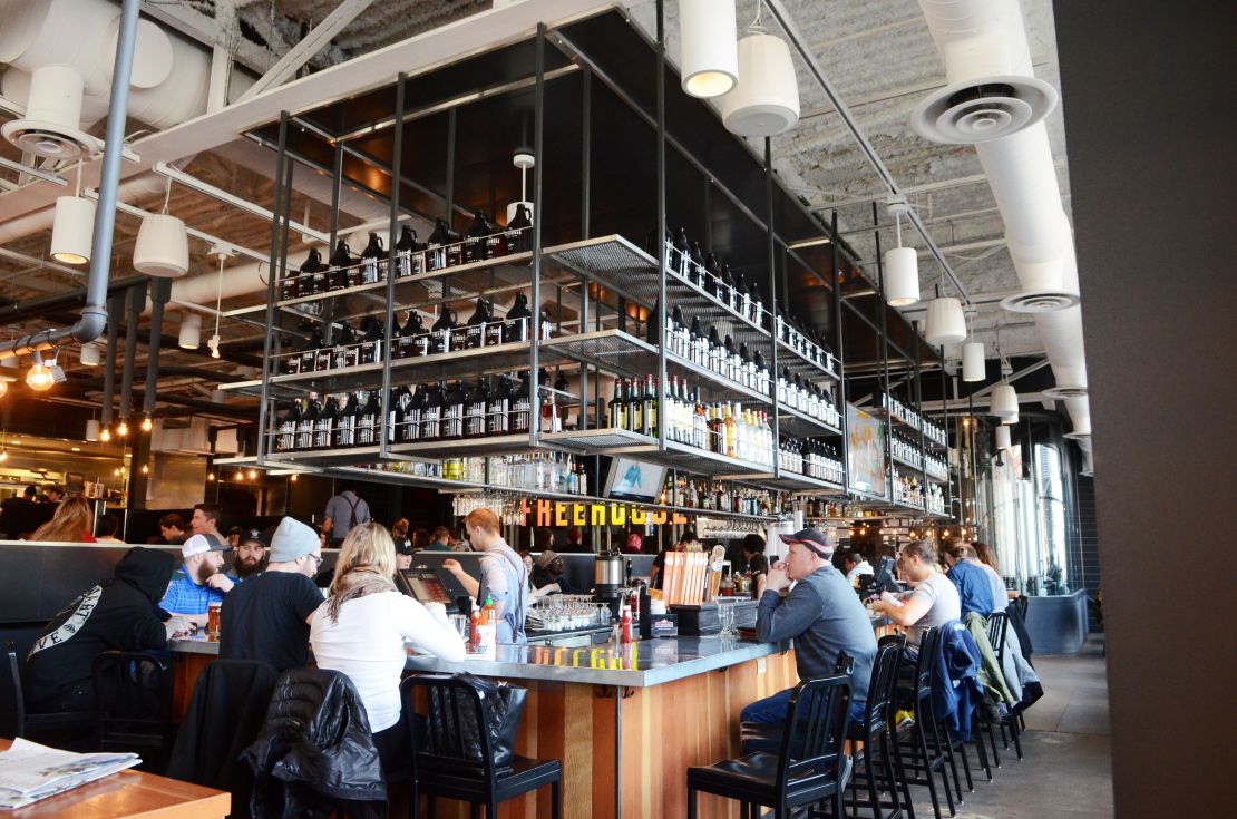 The Freehouse is a go-to for craft brews.
