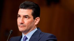 WASHINGTON, D.C. - APRIL 05: FDA Commissioner-designate Scott Gottlieb testifies during a Senate Health, Education, Labor and Pensions Committee hearing on April 5, 2017 at on Capitol Hill in Washington, D.C. (Photo by Zach Gibson/Getty Images)