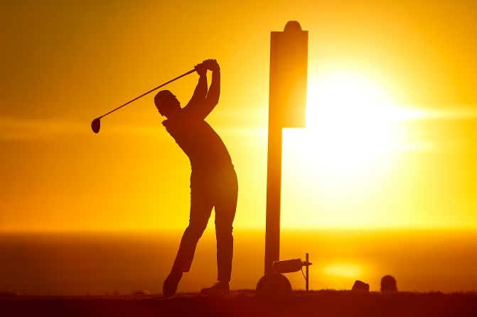 <strong>Day in the sun:</strong> Australian Jason Day won the Farmers Insurance Open after a six-hole playoff against Sweden's Alex Noren at Torrey Pines, San Diego.