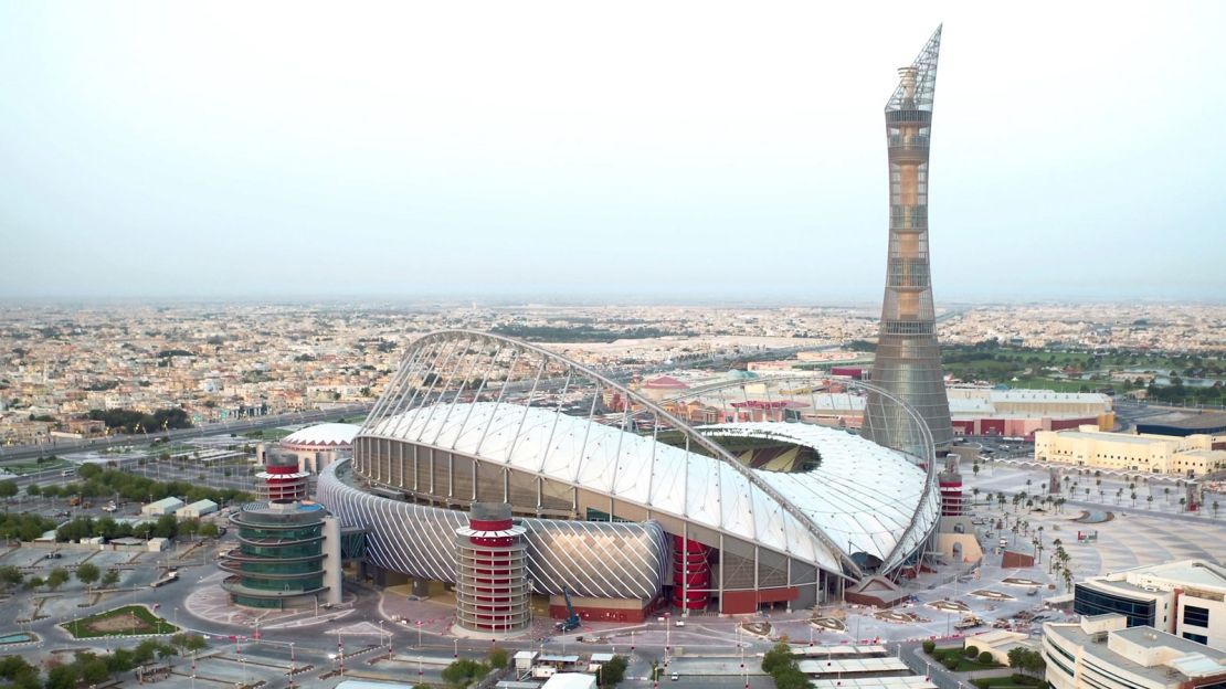 Doha's Khalifa International Stadium was the first completed tournament venue for the 2022 FIFA World Cup.