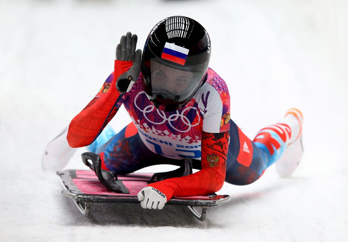 Elena Nikitina, who had her appeal upheld, won bronze at Sochi 2014 in the skeleton.