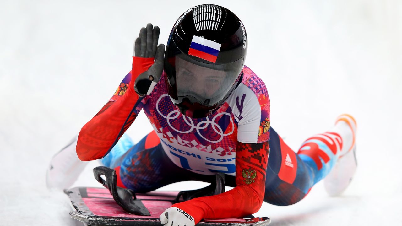 Elena Nikitina, who had her appeal upheld, won bronze at Sochi 2014 in the skeleton.