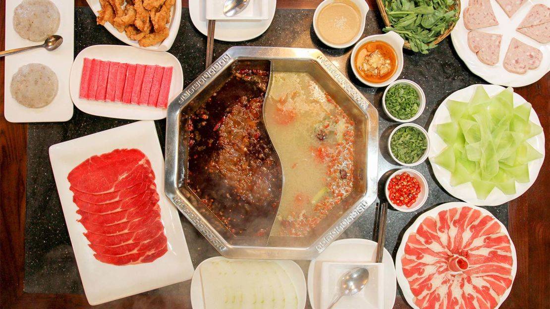 Shu Xiangge serves up traditional Sichuan hot pot on Gerrard Street.