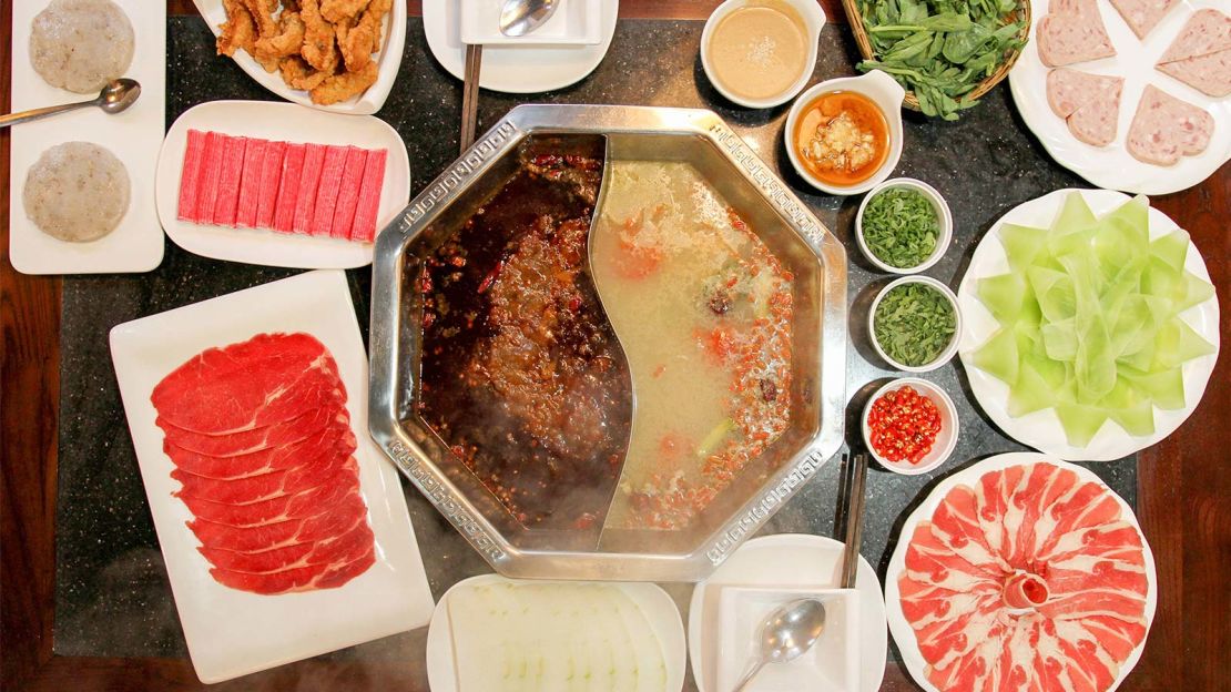 Shu Xiangge serves up traditional Sichuan hot pot on Gerrard Street. 