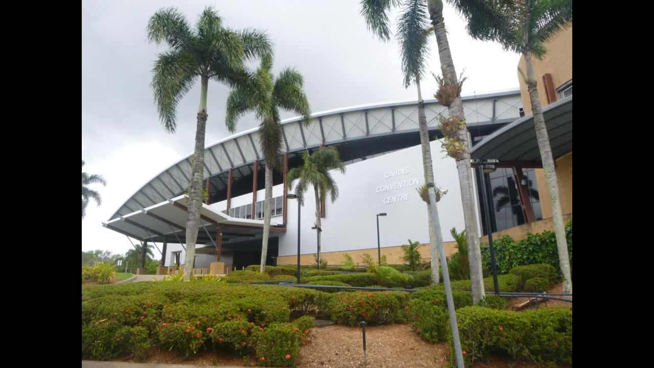 Basketball heats will also take place in Cairns. The Center here has a capacity of 5,000. 
