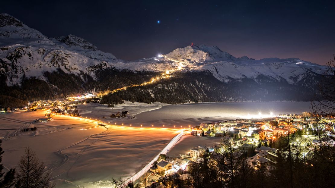 Kulm Hotel is offering a night time package where you'll have the slope at Corvatsch to yourself.