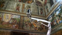 Delia Gallagher gets exclusive access to the Sistine Chapel as it has its annual check up.