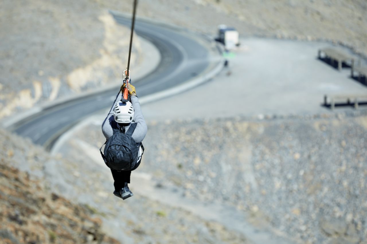 <strong>World's coolest zip lines: </strong>Aside from the spectacular length, guests can also fly through the sky at speeds of up to 150 kph (93mph). 