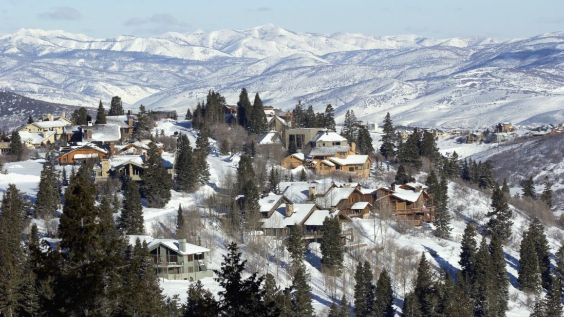 Park City, Utah, has ice-skating lessons, curling classes and a ski-in, ski-out distillery. 