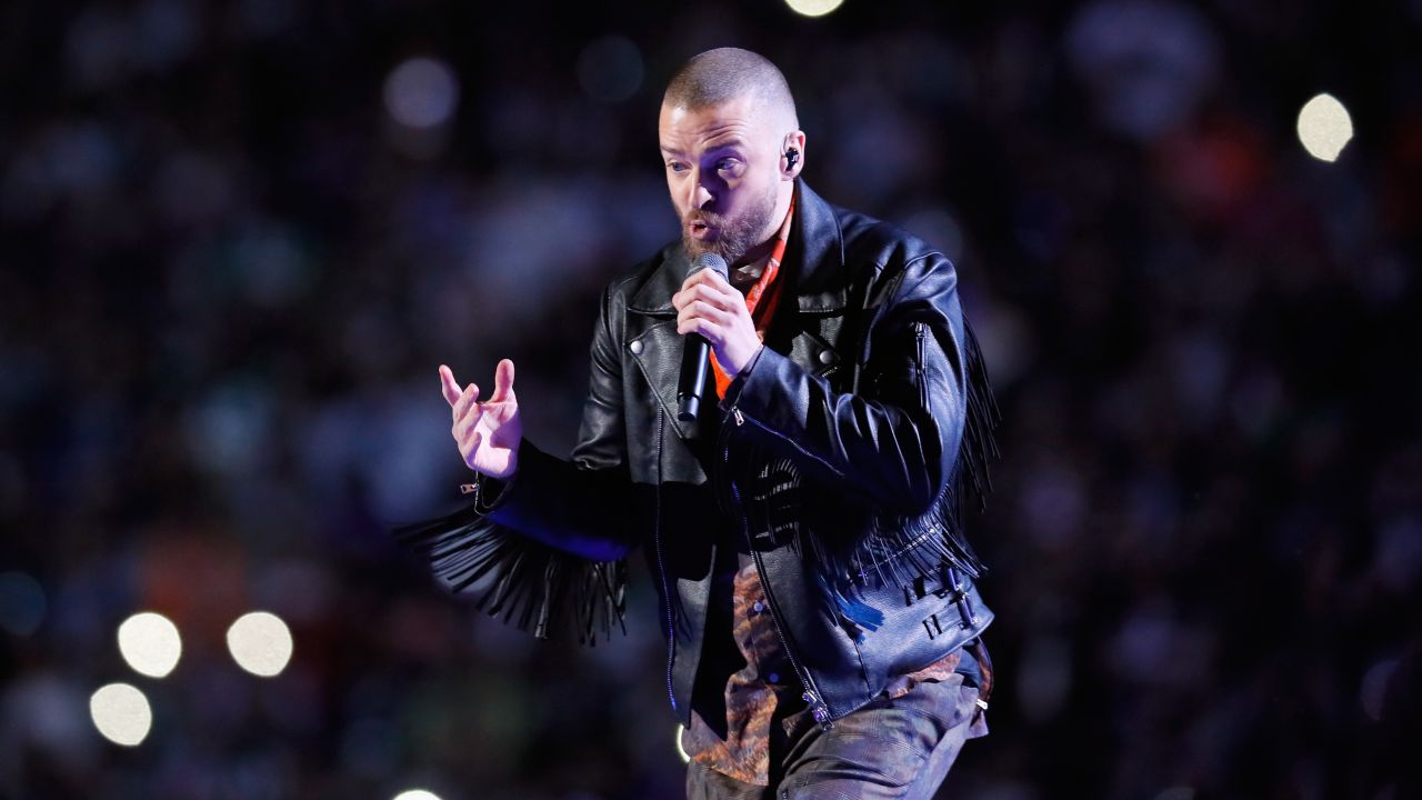 Other Timberlake songs during the show included "Suit & Tie," "SexyBack," "My Love" and "Senorita."