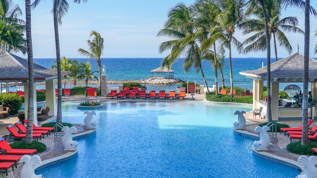 No one would blame you for never leaving the Jewel Grande Montego Bay's pools.