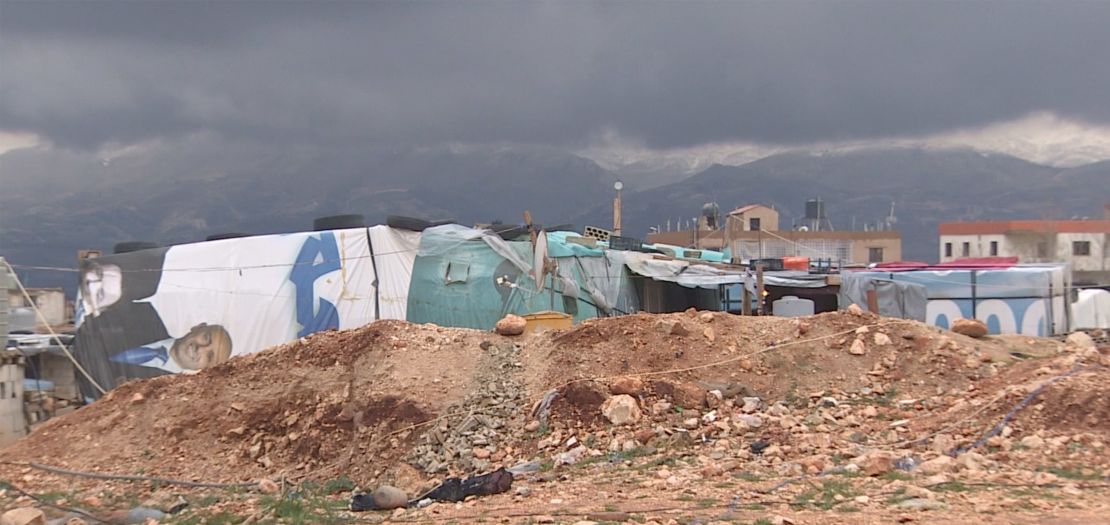 Denied proper refugee camps, many Syrian refugees live in informal tented settlements.