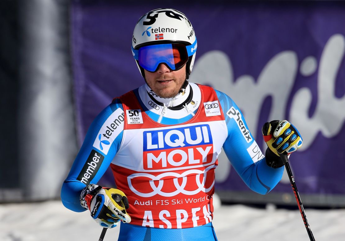 Jansrud says he visualises the course more than 100 times in the week leading up to a race.