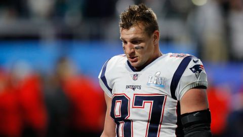 Rob Gronkowski spent nine years with New England Patriots.
