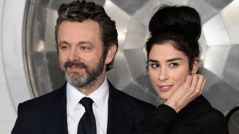 In February comic Sarah Silverman<a href="https://twitter.com/SarahKSilverman/status/960589708400017408" target="_blank" target="_blank"> tweeted </a>that she and "Masters of Sex" star Michael Sheen broke up after four years. She chalked it up to their long distance relationship. 