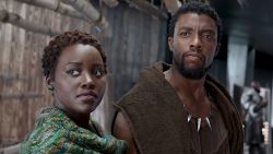 Chadwick Boseman and Lupita Nyong'o star in 'Black Panther.'