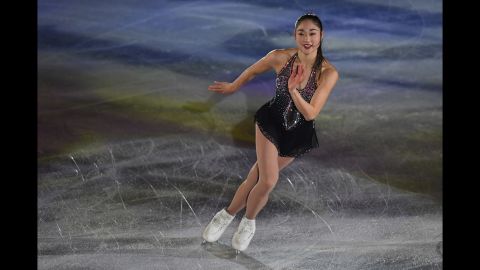 Mirai Nagasu is competing in her second Olympics. The 24-year-old from Montebello, California, is just the third American women to ever land a triple axel. At the 2010 Winter Games in Vancouver, she finished fourth, just shy of the podium.