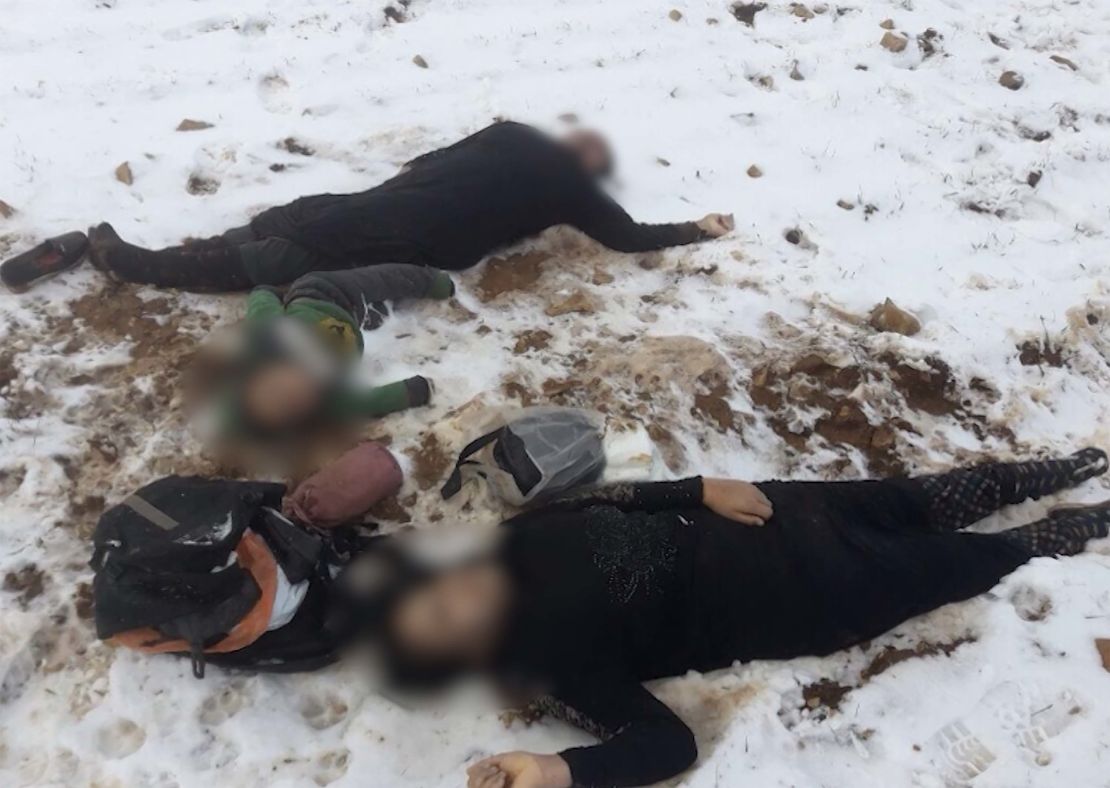 In January, a group of Syrians froze to death trying to cross into Lebanon during a snowstorm.
