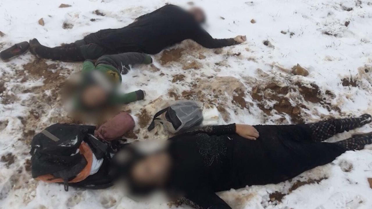 In January, a group of Syrians froze to death trying to cross into Lebanon during a snowstorm.
