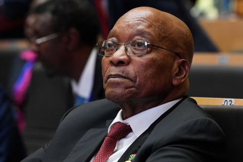 Zuma attends an African Union summit in January 2018. In 2017, South Africa's Constitutional Court ordered Zuma to repay millions of dollars in public funds spent on refurbishing his private homestead.