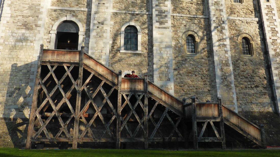 <strong>Bird's eye view:</strong> One of the Tower of London's quirkiest residents is the Ravenmaster. Chris Skaife is a Yeoman Warder whose principal role is to look after the Tower's feathered residents.