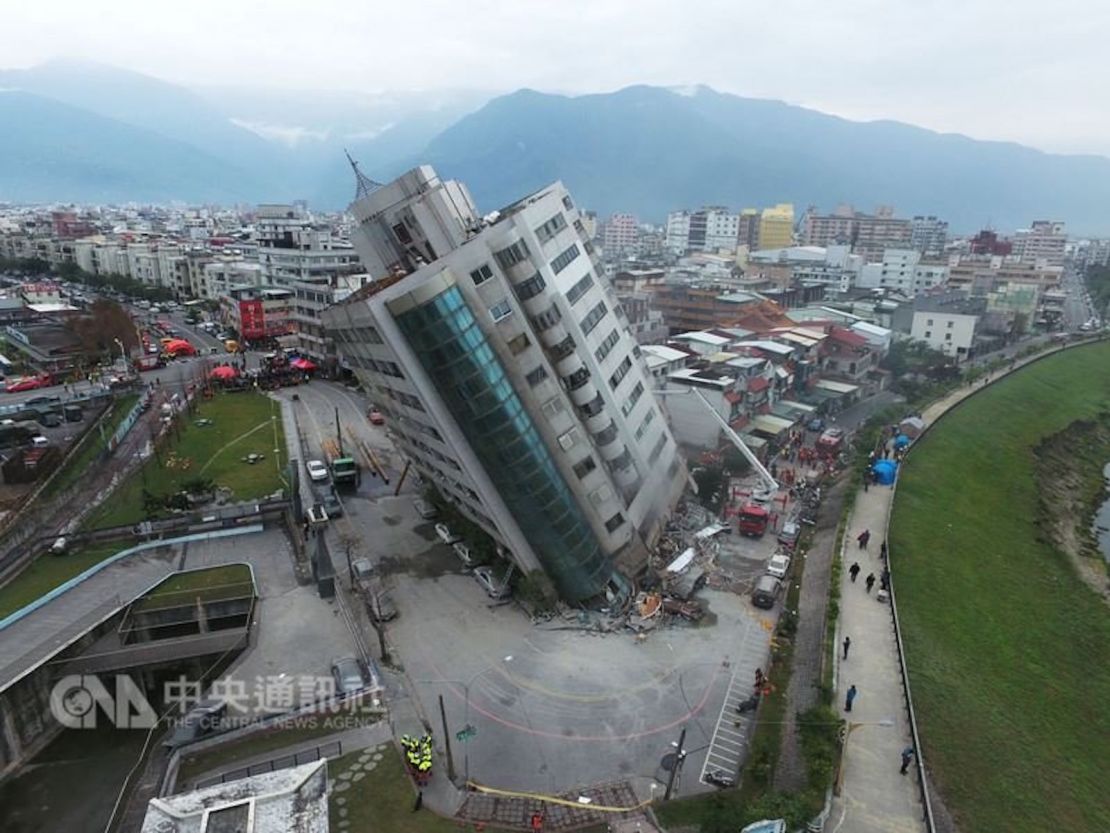 Scores are unaccounted for in Hualien, Taiwan, following a magnitude 6.4 earthquake. 