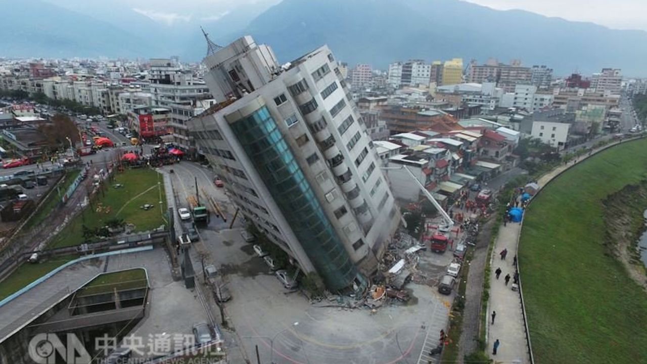 Scores are unaccounted for in Hualien, Taiwan, following a magnitude 6.4 earthquake.