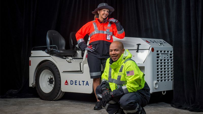 Zac Posen s new Delta uniforms are athleisure in the sky CNN