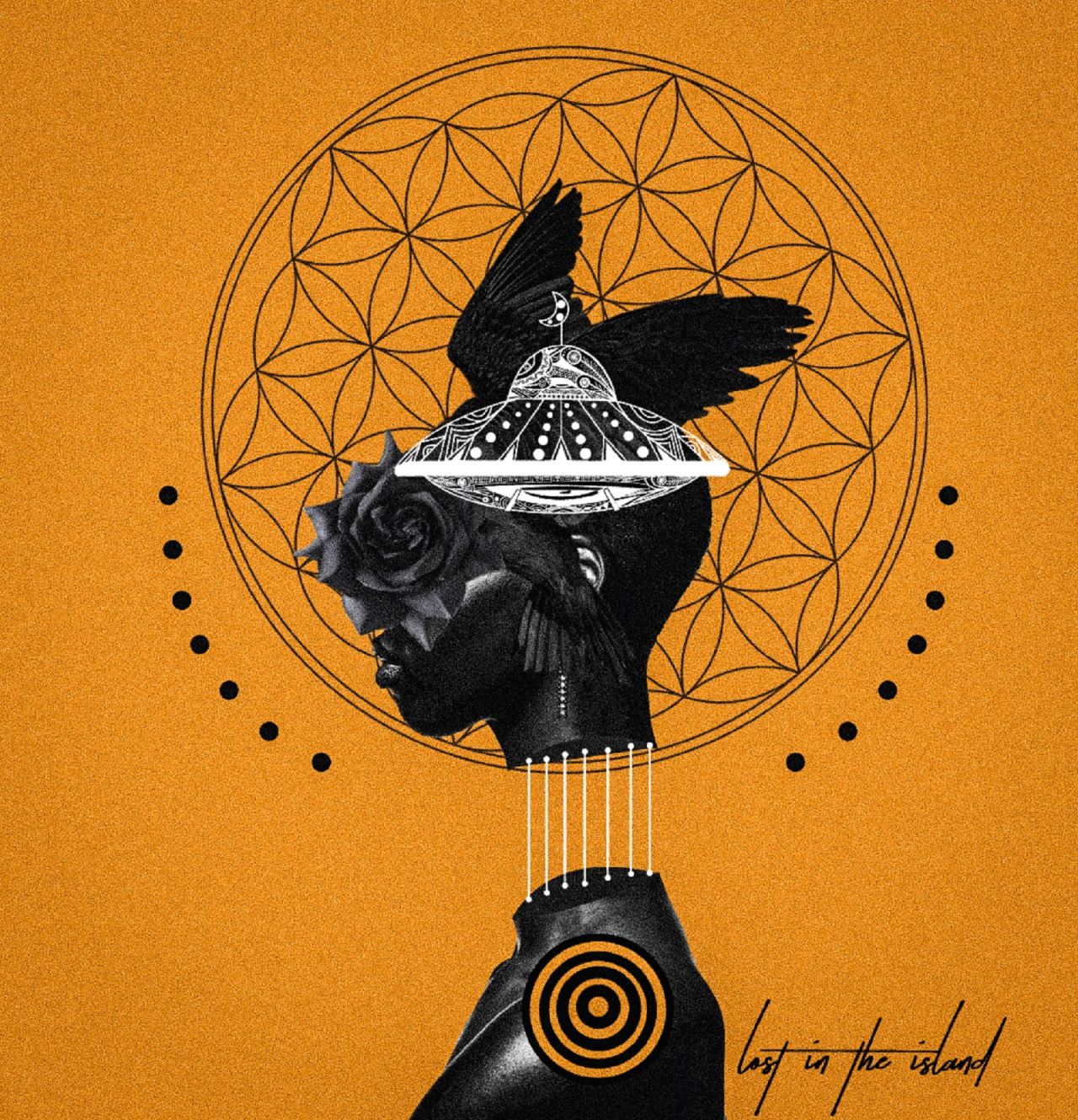 Kaylan's work explores themes of spirituality, feminity and humanity with an African touch. Afrofuturistic, abstract and spiritual are words that best describe her style. "Afrofuturism is a style where I can freely express myself; being also originally from Africa, I felt that this is the style where I can address certain issues based on my perspective and my experiences with the audience," Michael told CNN.