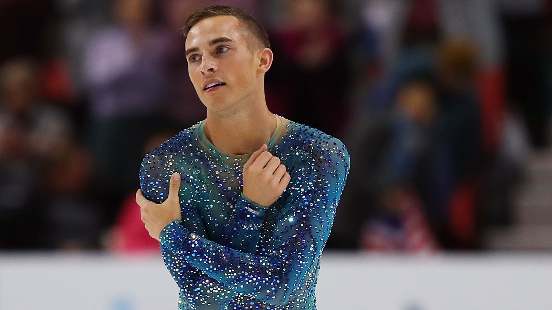 Rippon popped his disclocated shoulder back into place before nailing the rest of his program at the Skate America competition.  