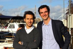 Click&Boat founders Edouard Gorioux (right) and Jérémy Bismuth