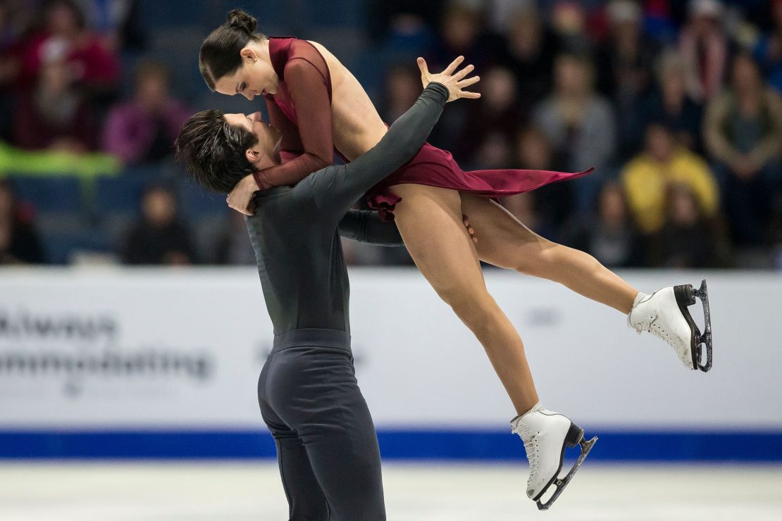 Virtue and Moir won Olympic gold in 2010 and two Olympic silvers in 2014. 
