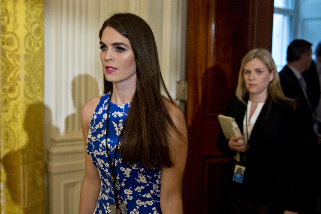 White House communications director Hope Hicks.