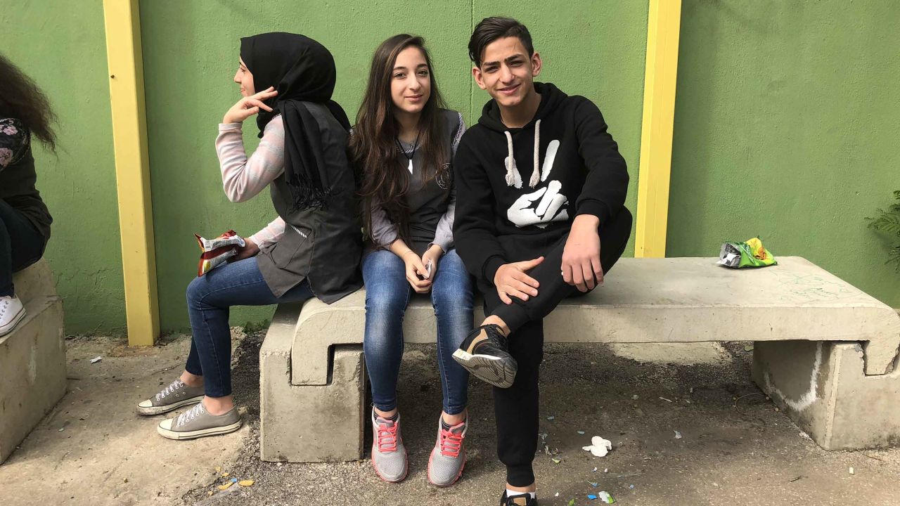 Around 30,000 Palestinian kids go to UN-run schools in Lebanon.