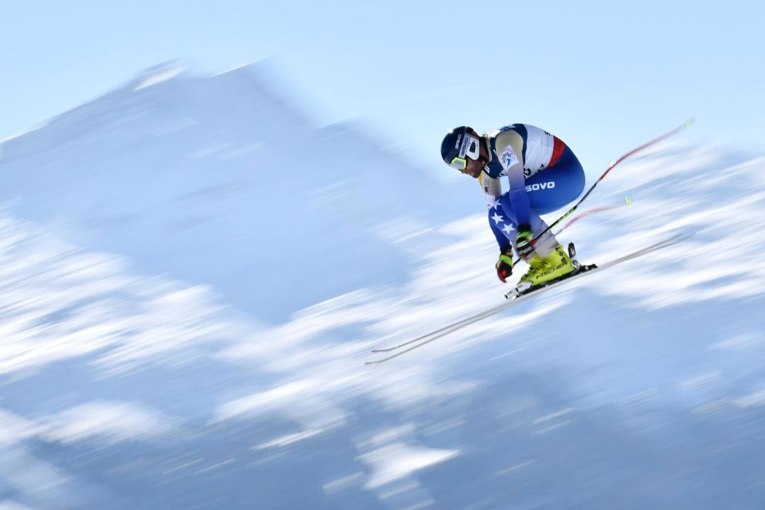 Albin Tahiri plans on competing in all five alpine skiing events in PyeongChang. 