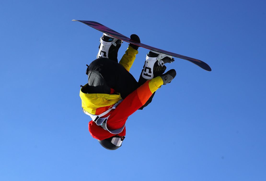 Snowboarder Kent Callister is related to the Vegemite creator. 