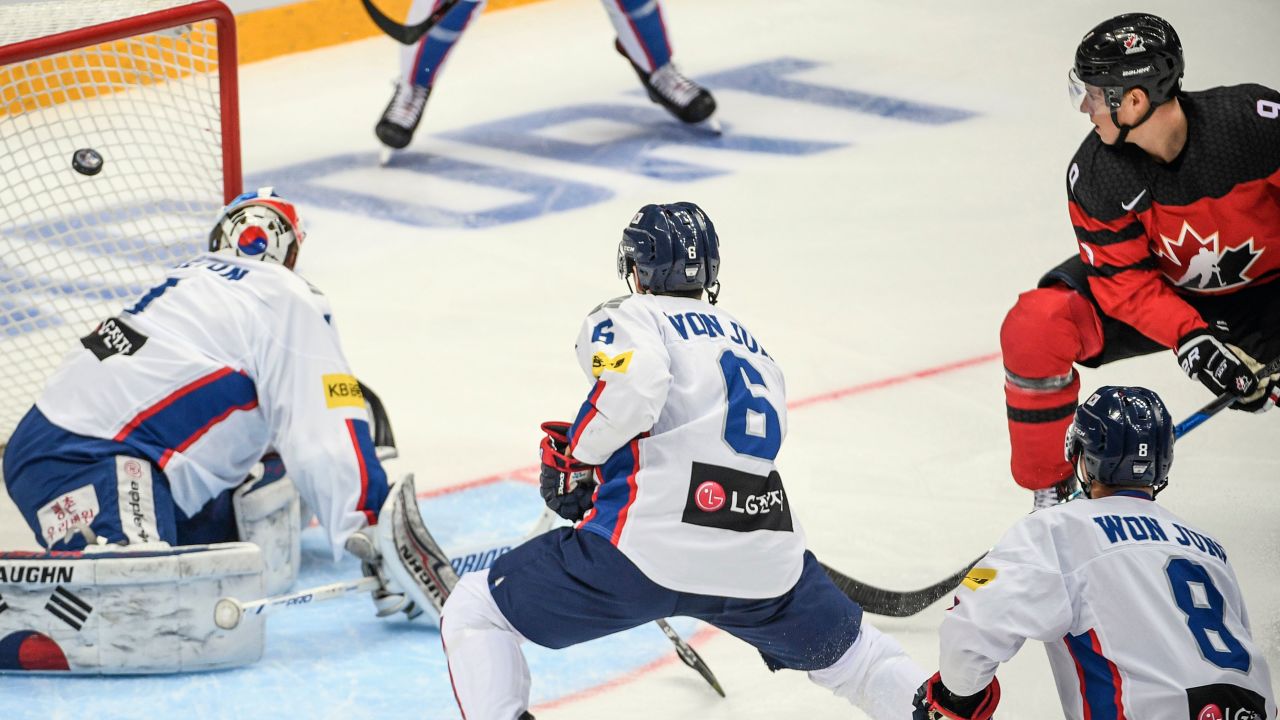 Goalie Matt Dalton was born in Canada but will represent South Korea at the Olympics.