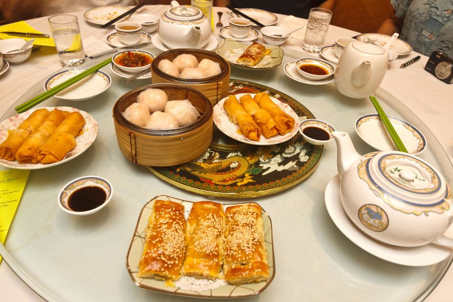 Don't miss the dim sum dishes served at Fisherman's Terrace Seafood Restaurant.
