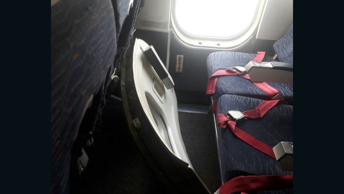 Dana Airlines emergency exit door falls off while landing in Abuja, Nigeria
