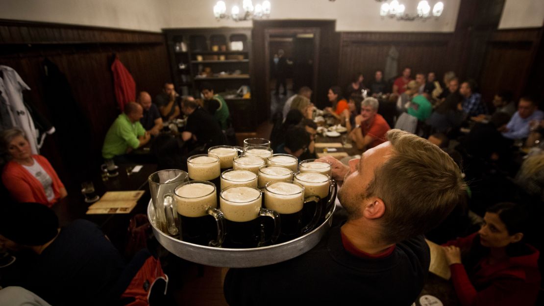 Singles may find a Czech pub crawl satisfies their romantic thirst.