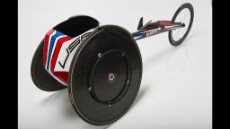 Collaborating with Paralympic athletes, BMW Designworks improved aerodynamics and ergonomics in its racing wheelchairs. Everything from the cockpit to the steering arm was customized using 3-D scans and body measurements. Tatyana McFadden and Chelsea McClammer won gold, silver and bronze medals in the 2016 Summer Paralympics using this design.