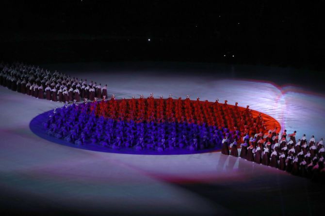 The South Korean flag is portrayed.