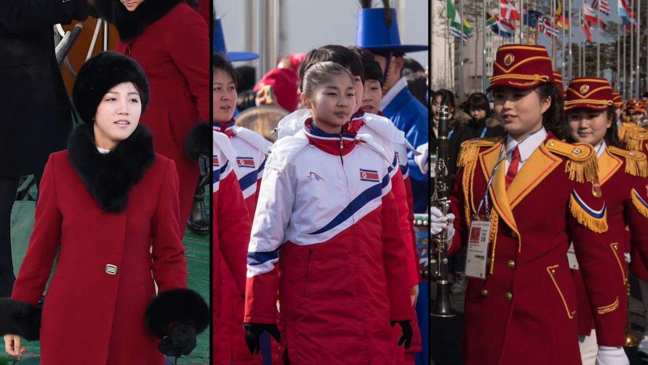 north korea olympic delegation split