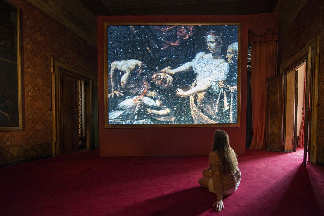 A view of "My East is Your West" at the 2015 Venice Biennale in Italy.