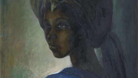"Tutu" by Ben Enwonwu is considered a national masterpiece in Nigeria. 