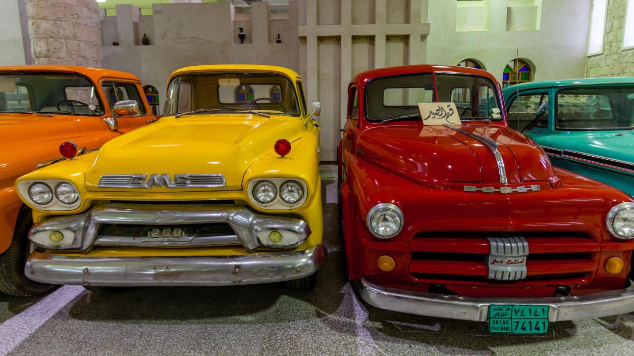 Star cars: The Sheikh Faisal Bin Qassim Al Thani Museum.