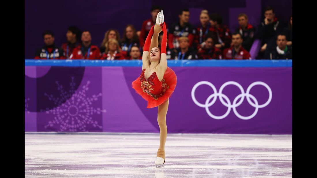 Alina Zagitova, an Olympic athlete from Russia, had an excellent performance in the team figure-skating event. She and her teammates won the silver.